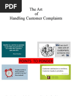 Handling Customer Complaint