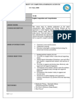 CS ECC Course Outline 2020