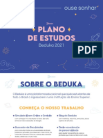 Plano de Estudos Beduka 2021