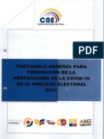 Adj Protocolo General para Prevencion de La Propagacion de La Covid-19 en Elecciones 2021-1