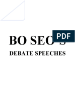 Bo SEO Speeches