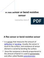 A Flex Sensor or Bend Resistive Sensor: Leonardus Heru P
