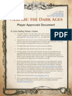 Player Approvals Document