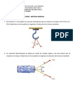 Cálculo fuerza resultante gráfica analítica