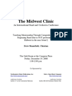The Midwest Clinic: An International Band and Orchestra Conference