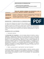 RAP1 - EV04 "Informe Análisis de Valores, Misión y Políticas Organizacionales".