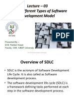 SDLC Models Comparison