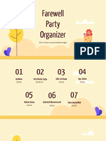 Farewell Party Organizer: Here Is Where Your Presentation Begins