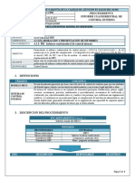 Procedimiento Informe Cuatrimestral de Control Interno: 4.1 Evaluación 4.1.3 Elaboraciòn Y Presentaciòn de Informes