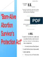H.R. 619 Born-Alive Abortion Survivor's Protection Act