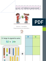 Sumas Sin Canje Con El Tablero Posicional