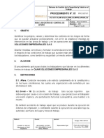 PRC-SST-014 Procedimiento para La Identificación de Peligros, Valoración de Riesgos