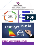 Energy Audit Course Outline: Centre For Development & Management Solutions