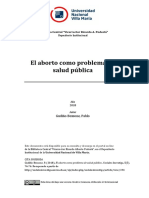 Aborto Como Problema de Salud Pública GuDinoBeSSone