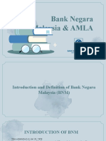 Bank Negara Malaysia & AMLA
