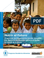 Nutrir El Futuro Programas de Alimentación Escolar en LAC Final