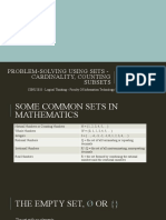 LT Lecture 11 Problem Solving Using Sets