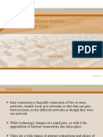 Compare Different Internet Connectivity Types: Name: Arjun Behl