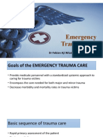 Emergency Trauma Care