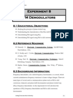 Experiment 8: FM Demodulator