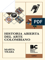Historia Abierta Del Arte Colombiano by Traba Marta