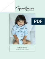 Baby Bodysuit: Free Patterns