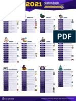 República Dominicana - Calendario Community Manager 2021