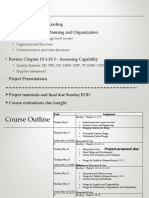 Agenda: Course Schedule and Grading - Review Chapter 18 - Planning and Organization