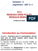 R Seaux Sans Fil Et R Seaux Mobile Chapitre TD2