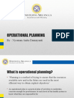 The Operational Planning-1 Who2016