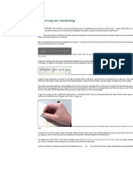 Tips For Improving Your Handwriting: You've Decided You Want