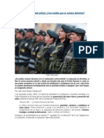 Control de Identidad Policial