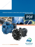 Premium Magnetic-Drive Sealless Centrifugal Pumps DB & SP Series