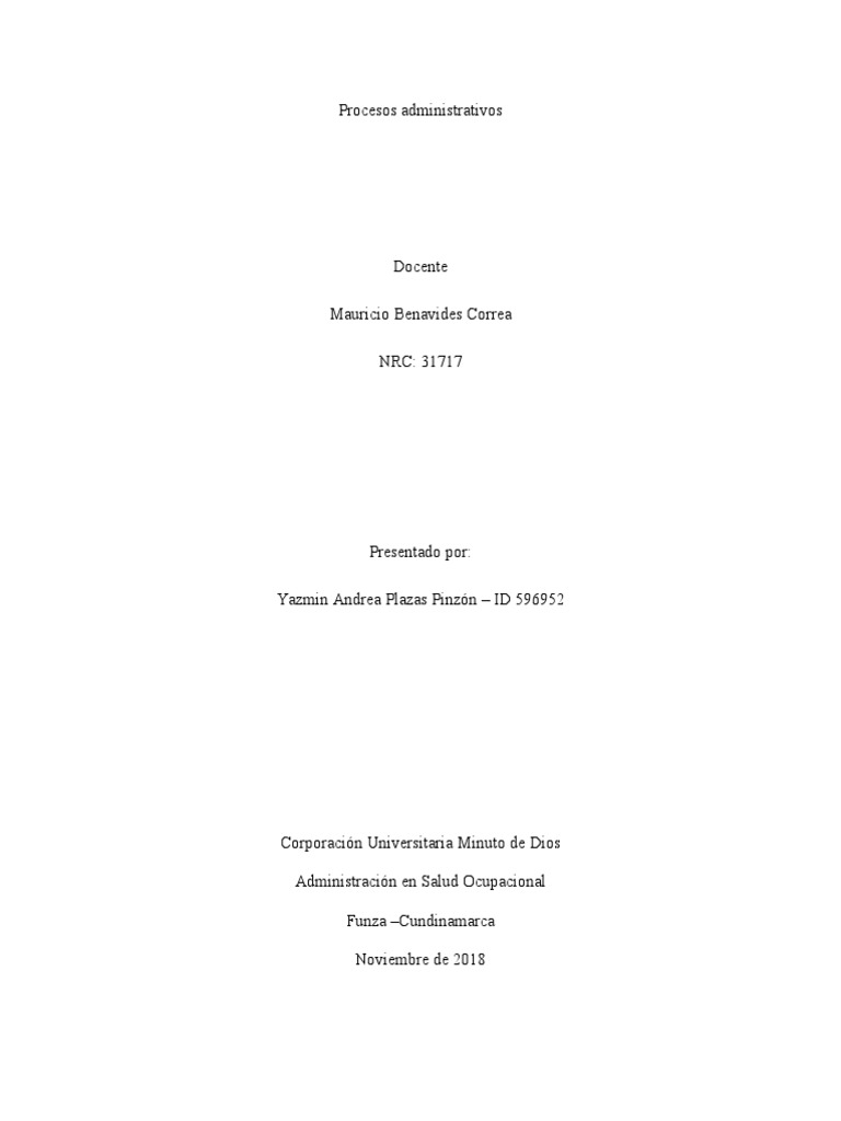 Diagrama de Flujo Proceso Administrativo | PDF