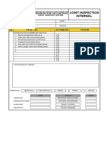 Chechlist h Beam