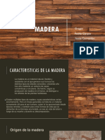 Características y usos de la madera