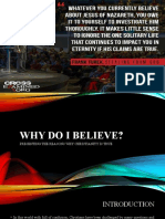 WHY DO I BELIEVE (Updated)