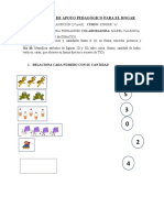 Actividades de Apoyo Pedagógico para El Hogar Matematicas Ka