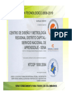PT 2019 Distrito Capital - Centro Diseno Metrologia