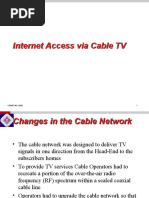 Internet Access Via Cable TV