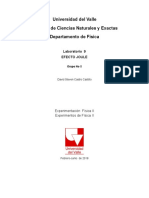 Experimentación Física II Laboratorio 9 Efecto Joule Tarea de Preparación