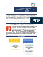 Sociología Del Desarrollo: Código Catedrático Tarea Estudiante No. Registro Académico