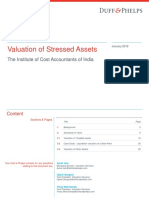 Valuation of Stressed Assets: The Institute of Cost Accountants of India