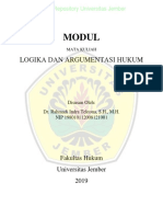 F. H - Modul - Rahmadi Indra T - Logika Dan Argumentasi Hukum