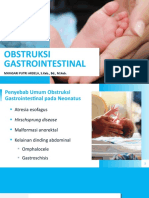 Obstruksi Gastrointestinal