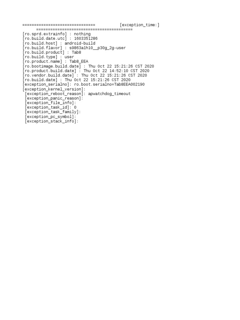 Dump Report | PDF