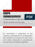 Grupo Farmacologico Antigotosos I33