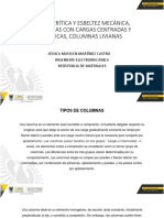 08 de Septiembre Carga Crítica y Esbeltez Mecánica, Columnas Con Cargas Centradas y Excéntricas Presentación 1