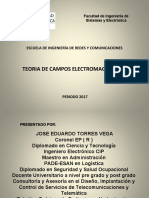Teoría de Campos Electromagnéticos-UTP-2017