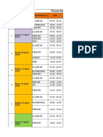 AGENDA PBM KELAS 3A 16-29 April